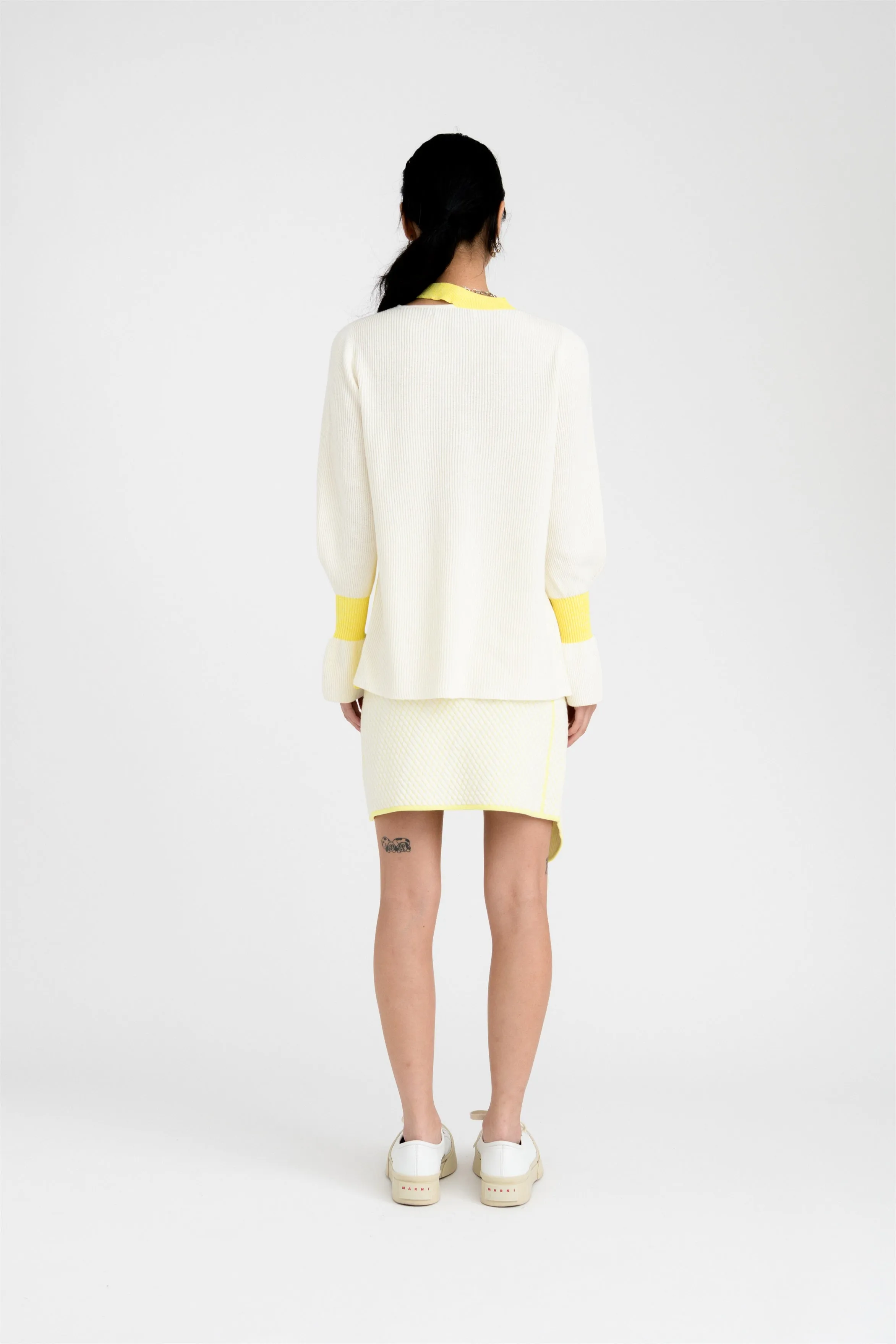 MoistureControl RAY CASHMERE COTTON OVERSIZED PULLOVER