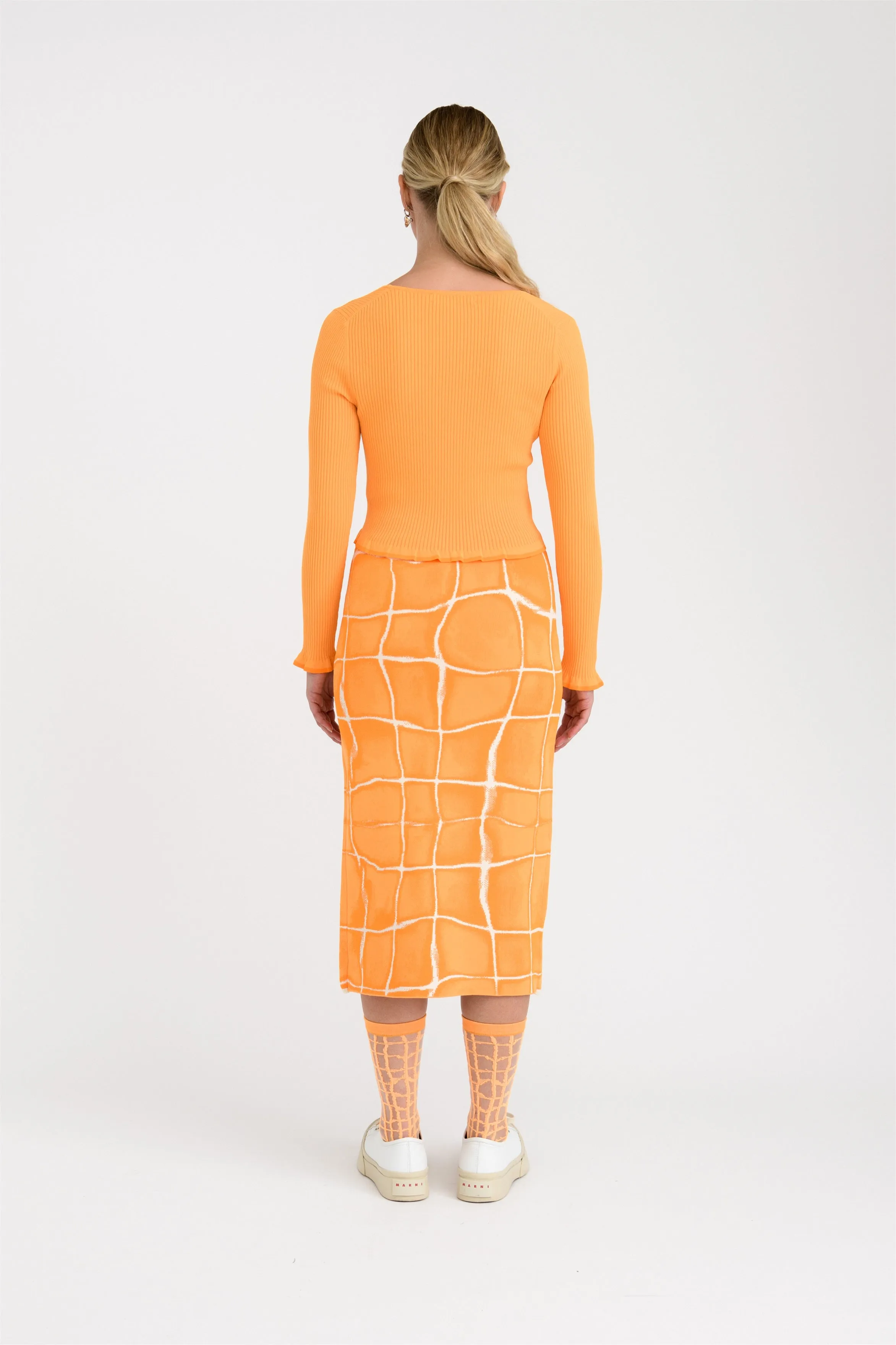 REEF CROPPED CARDIGAN Four Way Stretch