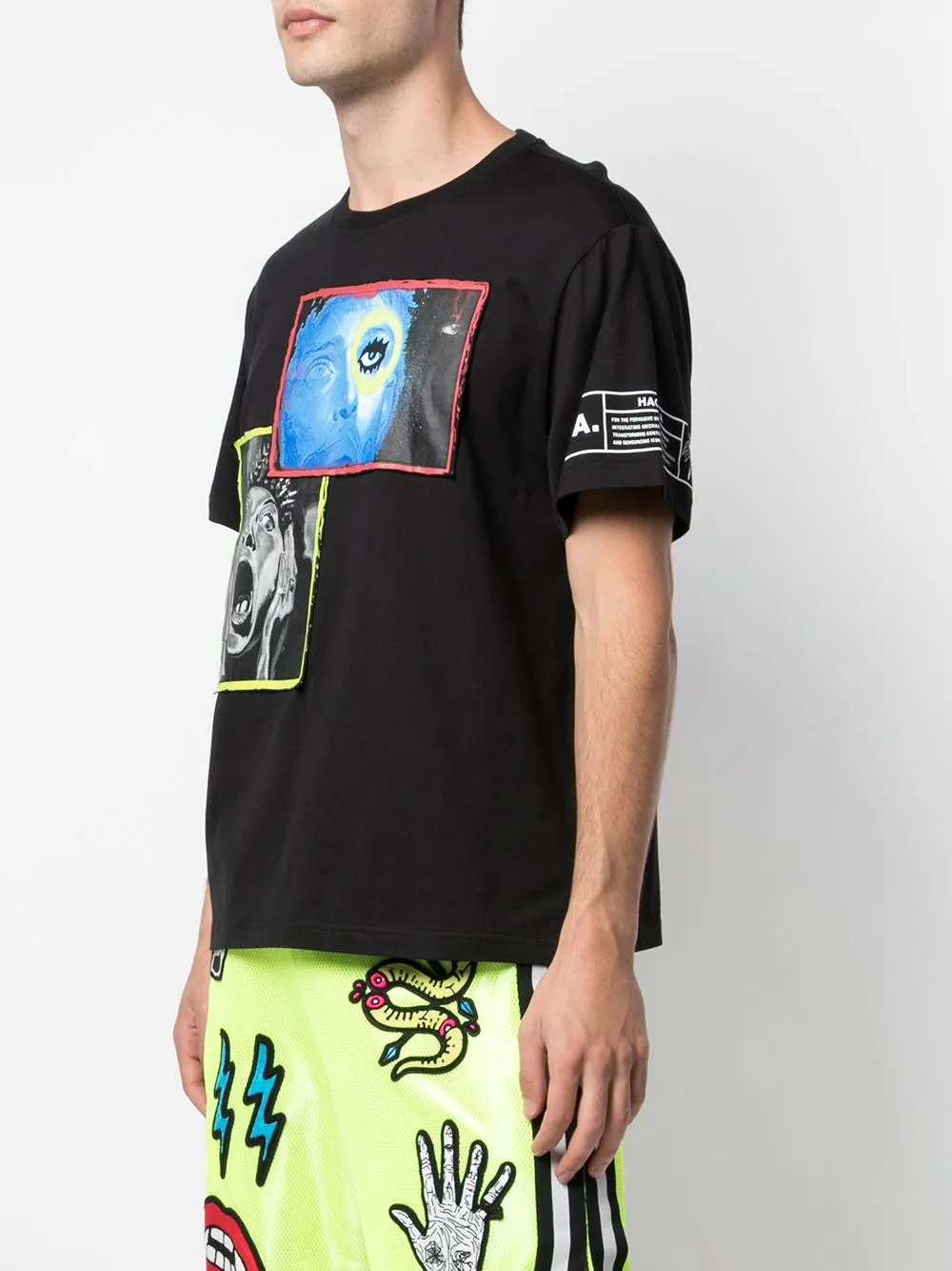 OVERLAP STANDARD TEE BLACK Classic Layering