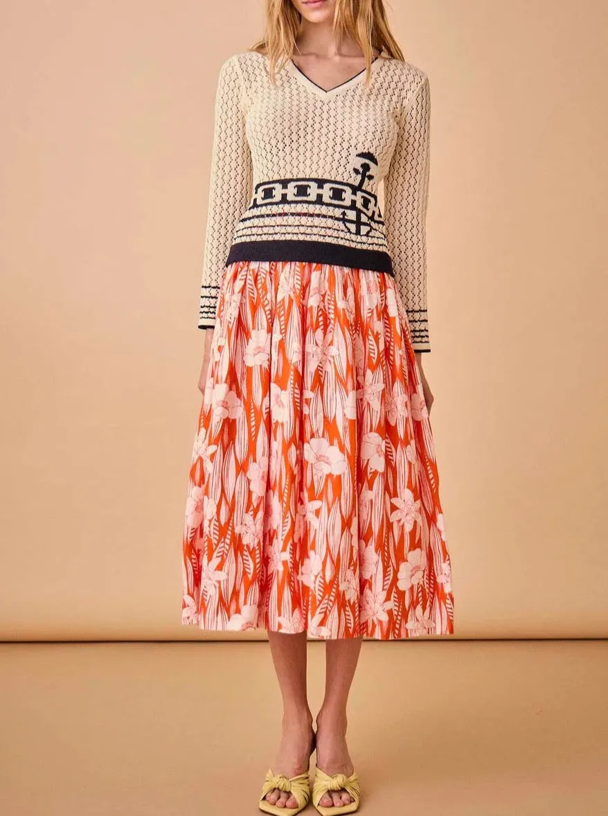 Casual Comfort Fit Hunter Bell Skylar Sweater Anchor