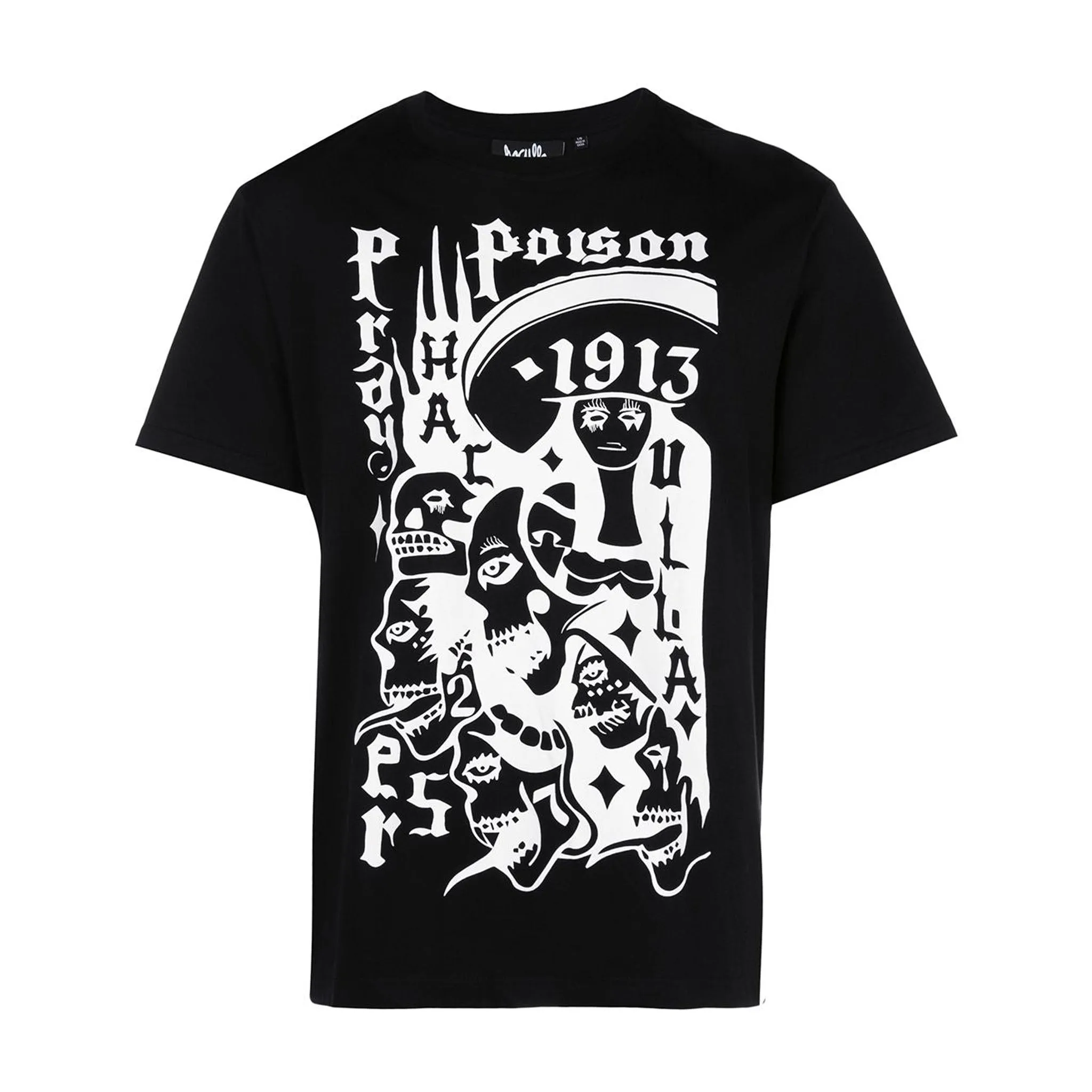 POISON STANDARD TEE BLACK Stretch Waist