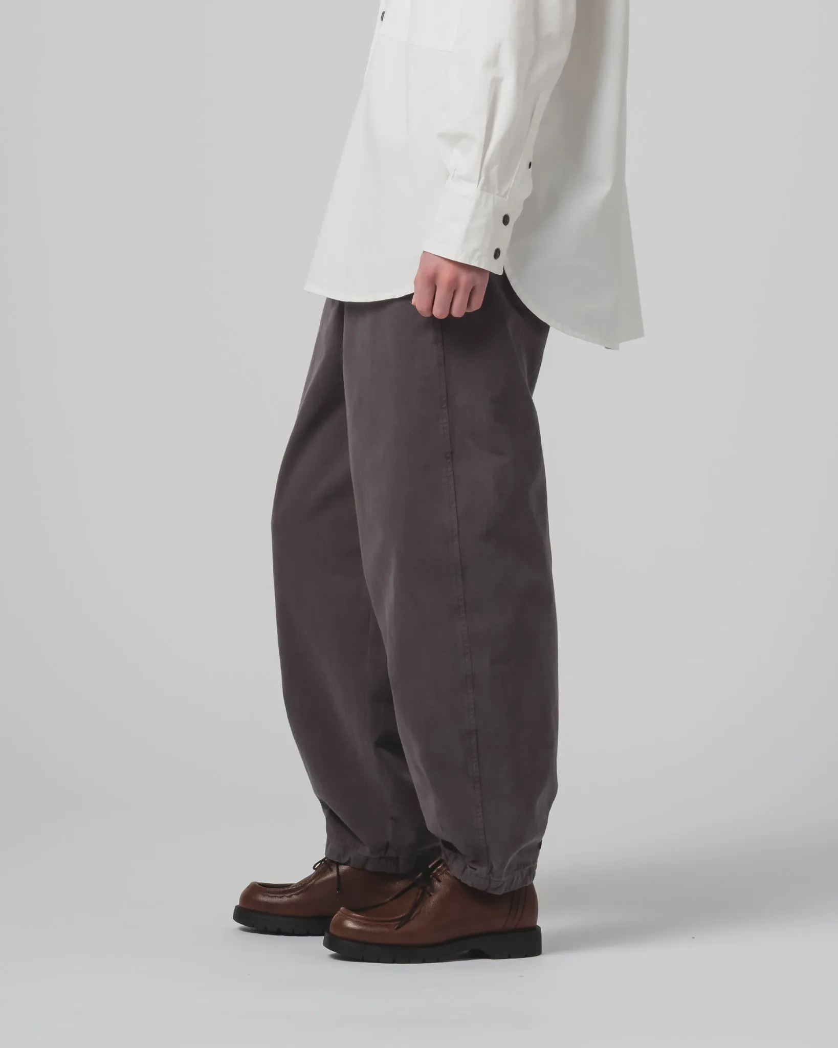 G.o.D Pasha Pants Gabardine Satin Asphalt Tough Flex