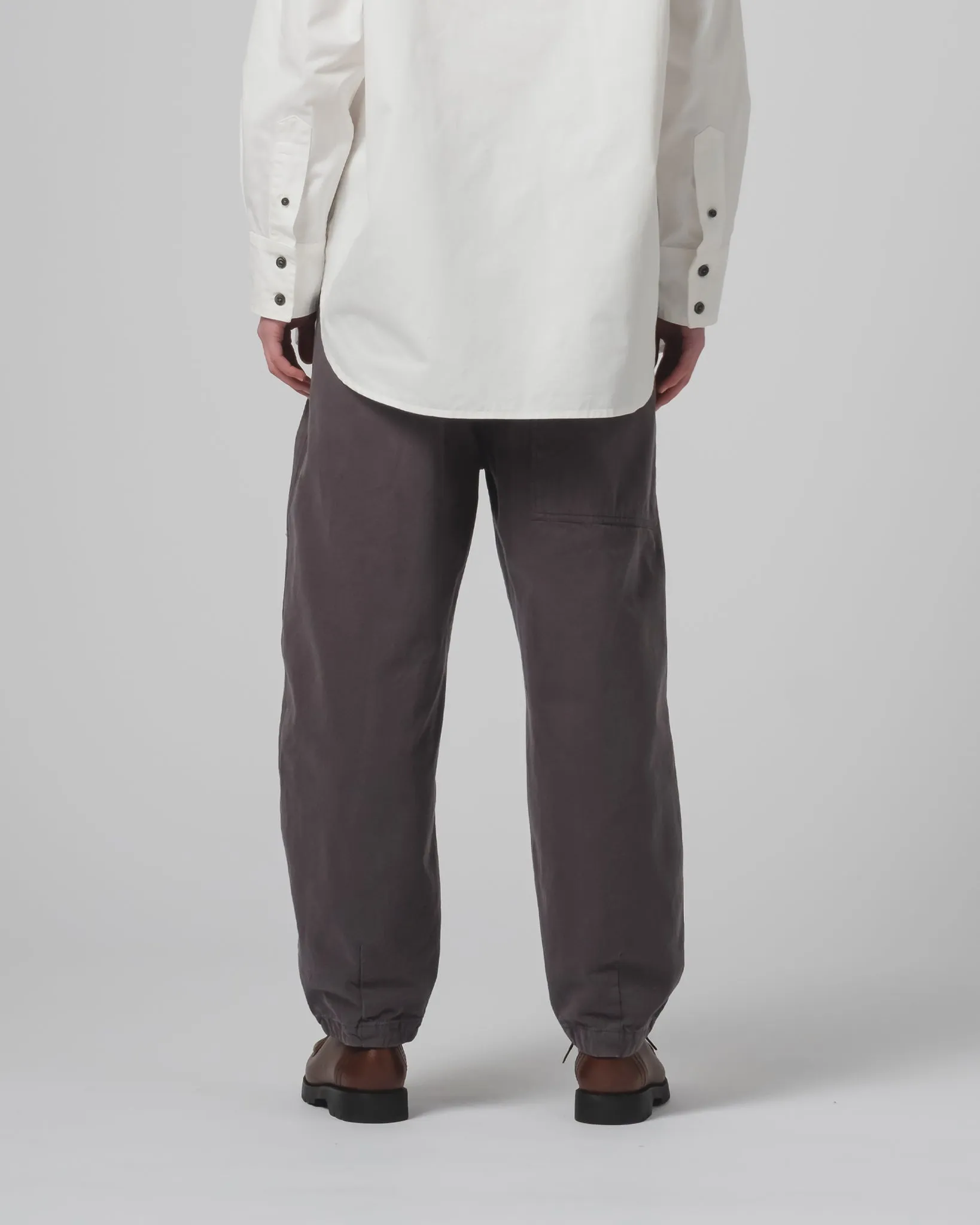 G.o.D Pasha Pants Gabardine Satin Asphalt NonChafingEdges