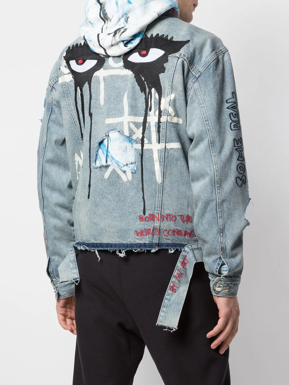 RESPONSIBLE FOR NOTHING DENIM JACKET Lightweight Material