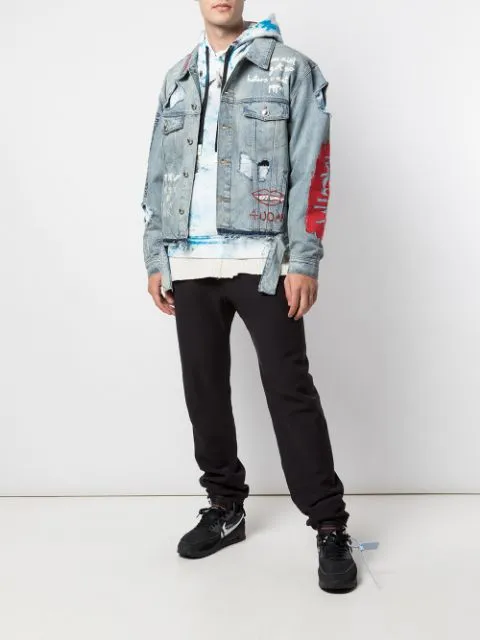RESPONSIBLE FOR NOTHING DENIM JACKET Anti Snag Fabric