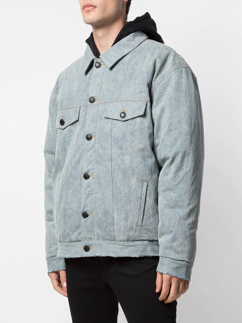 REVERS3 INVERS3 TWO-WAY DENIM JACKET Non Irritating Lining