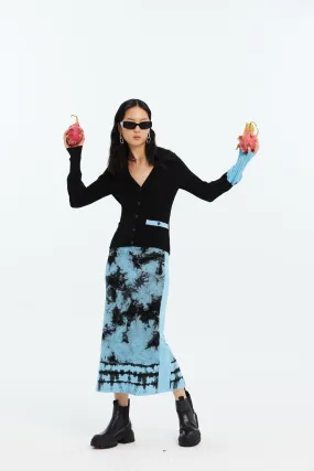 Roll Up Sleeve System Soft touch finish RORY ECO V-NECK CARDIGAN