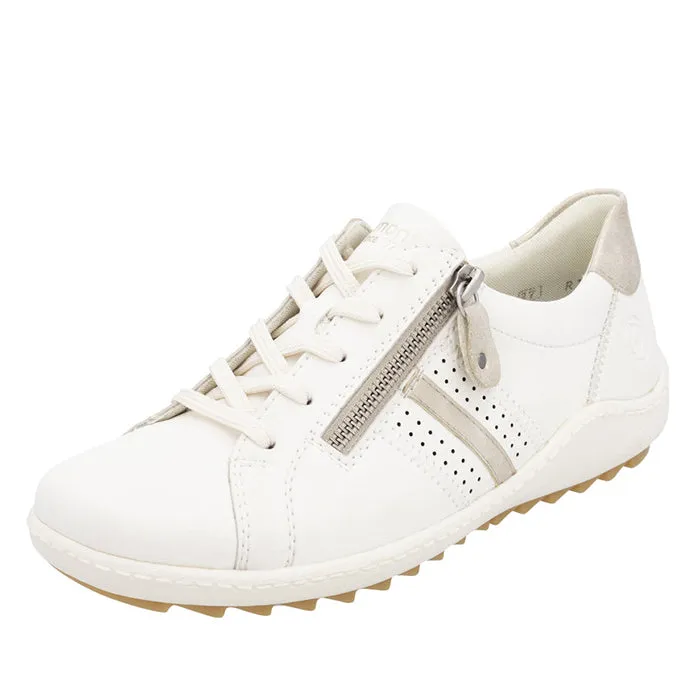 Comfort footbed Reinforced Seams Womens Remonte Liv 32 in Paper/Muschel/Off White