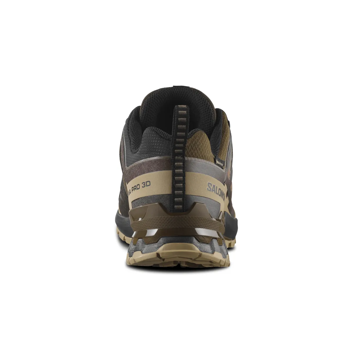 Smooth Entry Salomon Men's XA Pro 3D V9 Gore-Tex Dark Earth/Desert Tan/Black