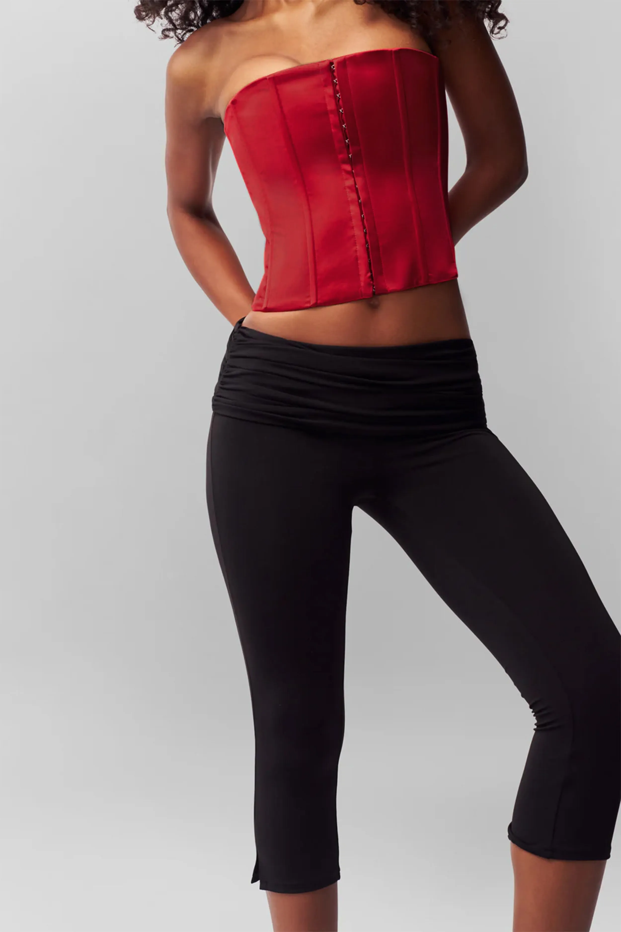 Satin Corset Breathable Tank