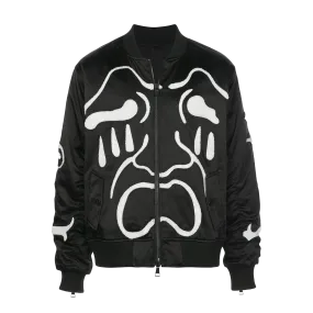 SCREAM BOMBER BLACK Reflective Bands