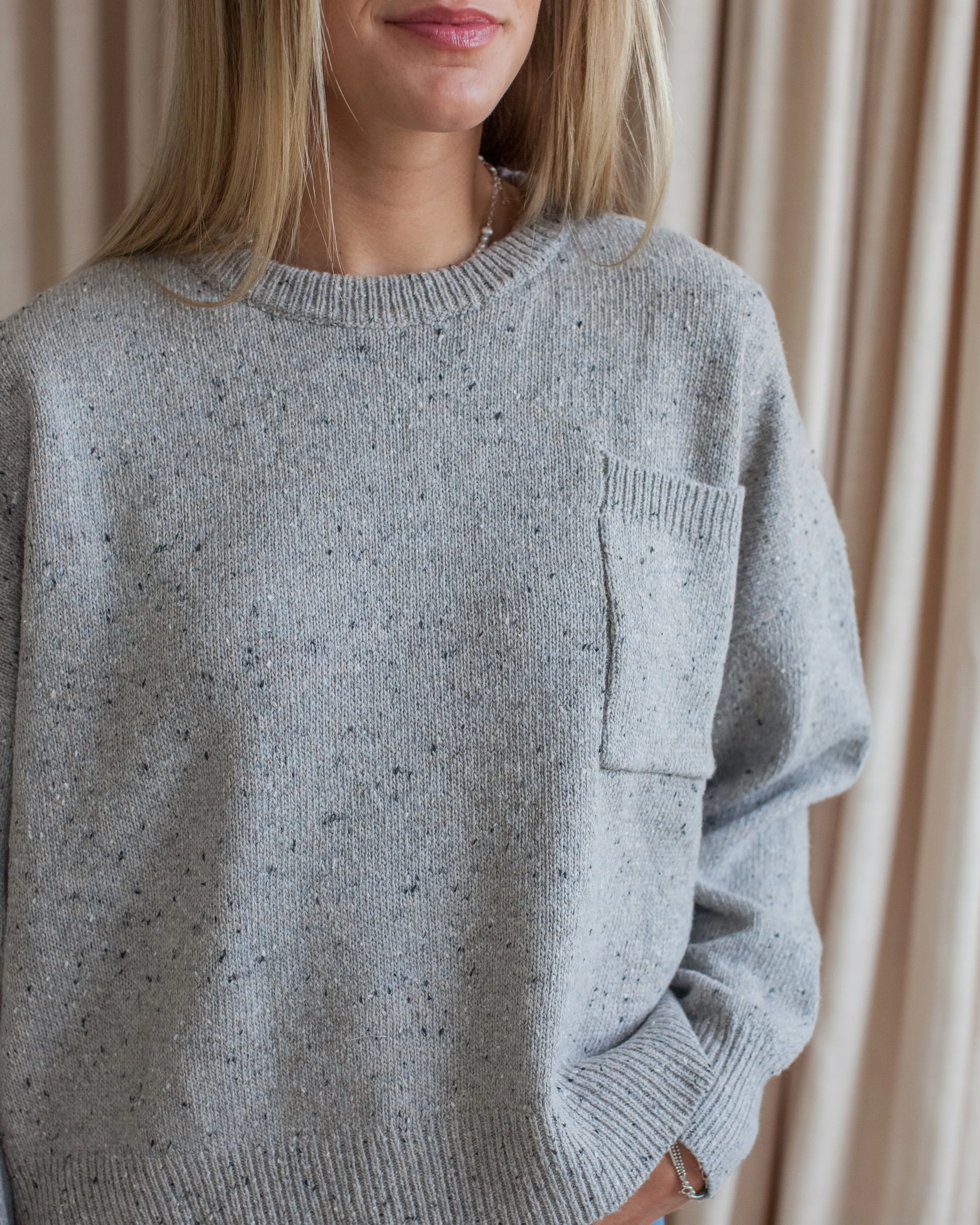 Quinn Sweater - Grey Cozy Fit Wear