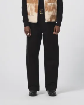 Oakland Chino Nebraska Cotton Black HighRiseWaist Comfy Material