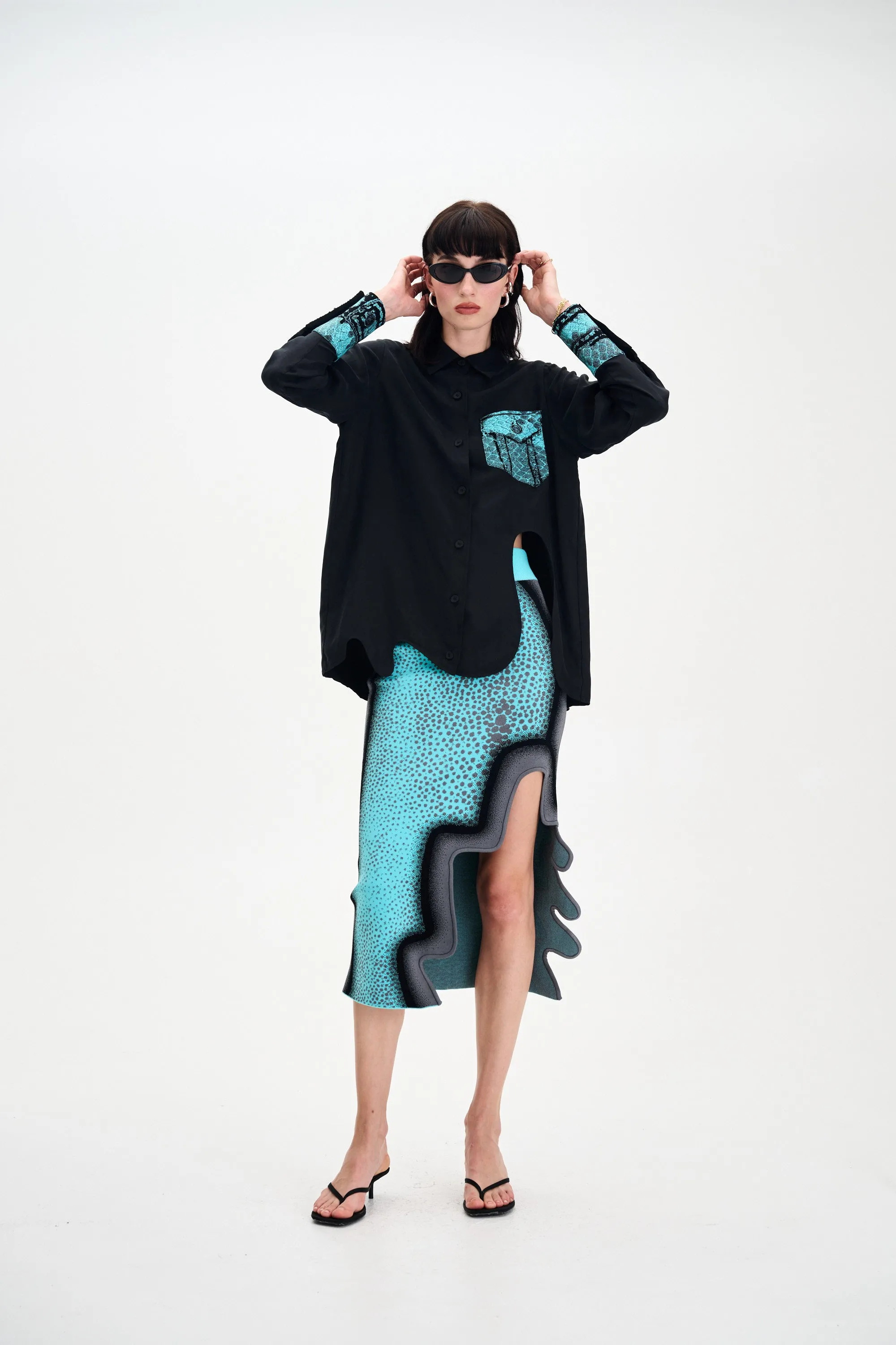 SEVERUS MIXED MEDIA OVERSIZED SHIRT Reinforced Seams OdorResistant