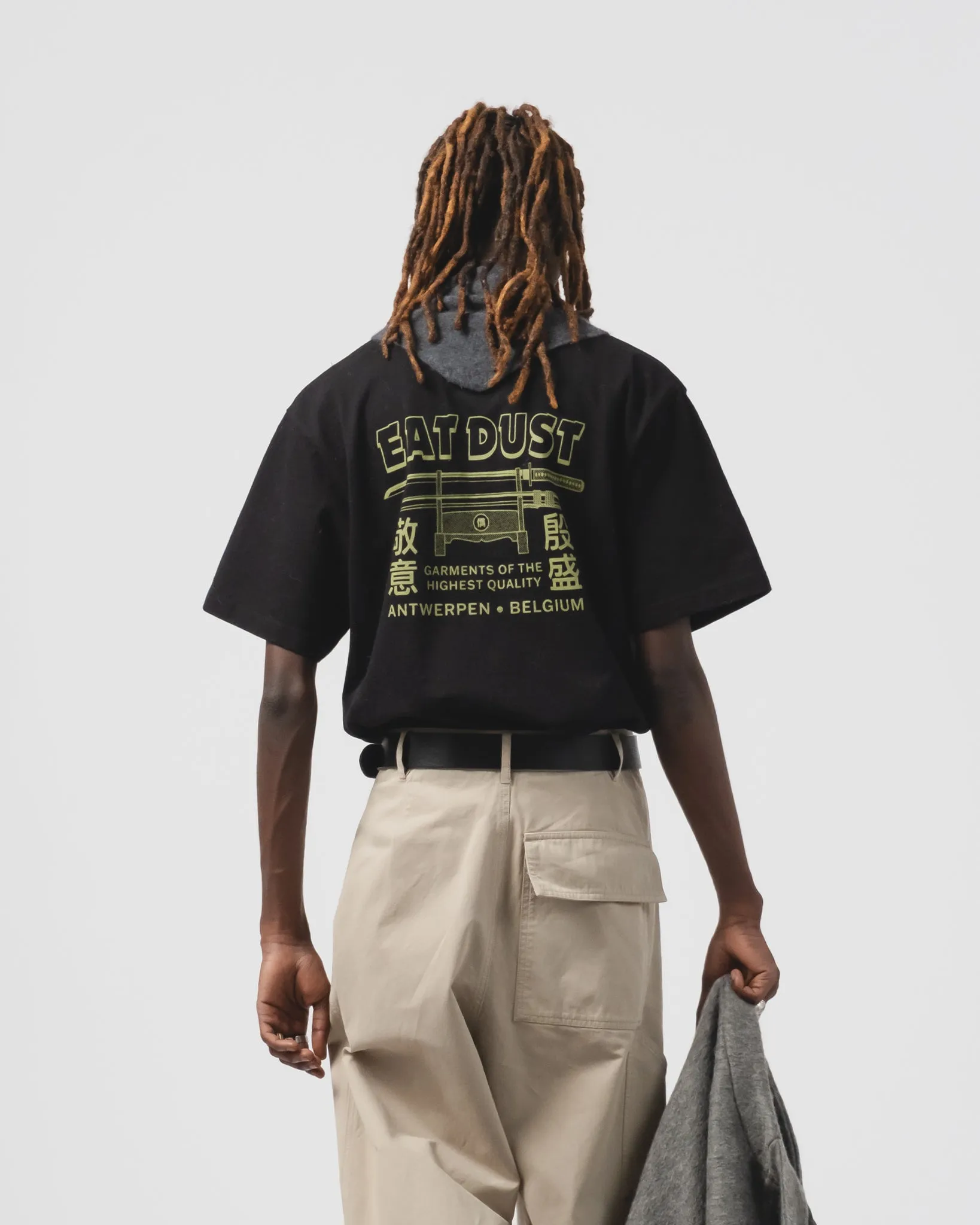 Sport Wear All Day Wear Shogun Tee Open End Black