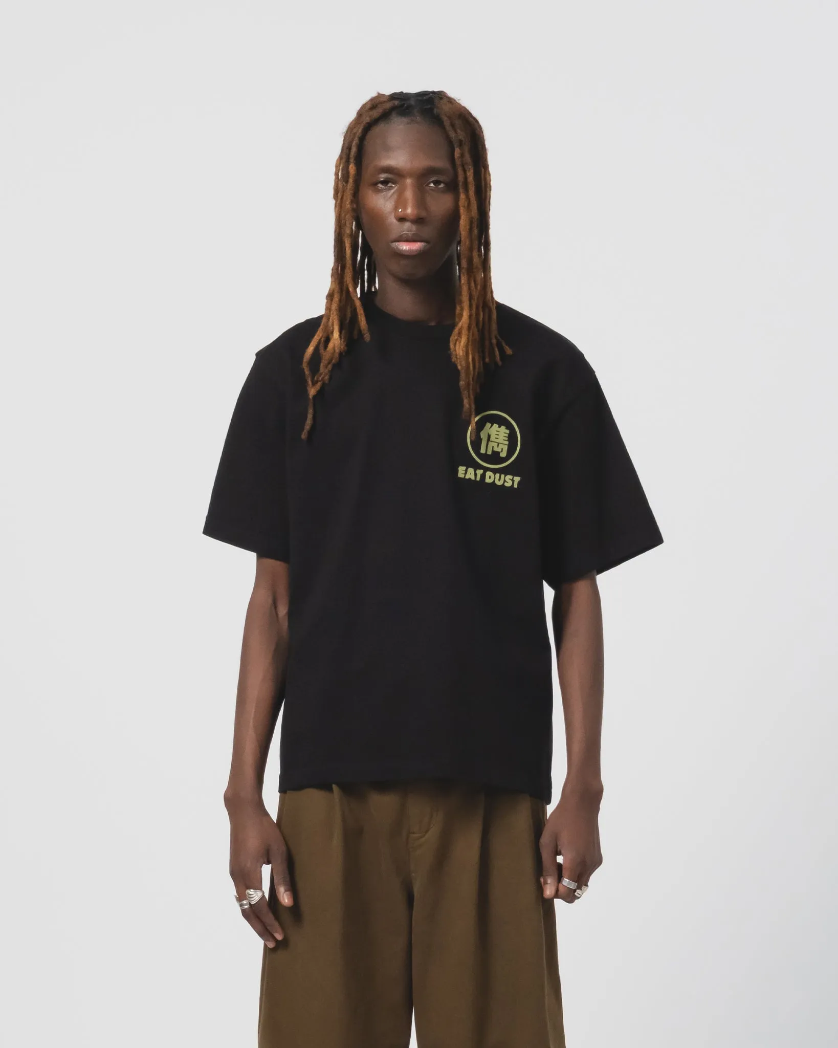 Shogun Tee Open End Black Minimal Design