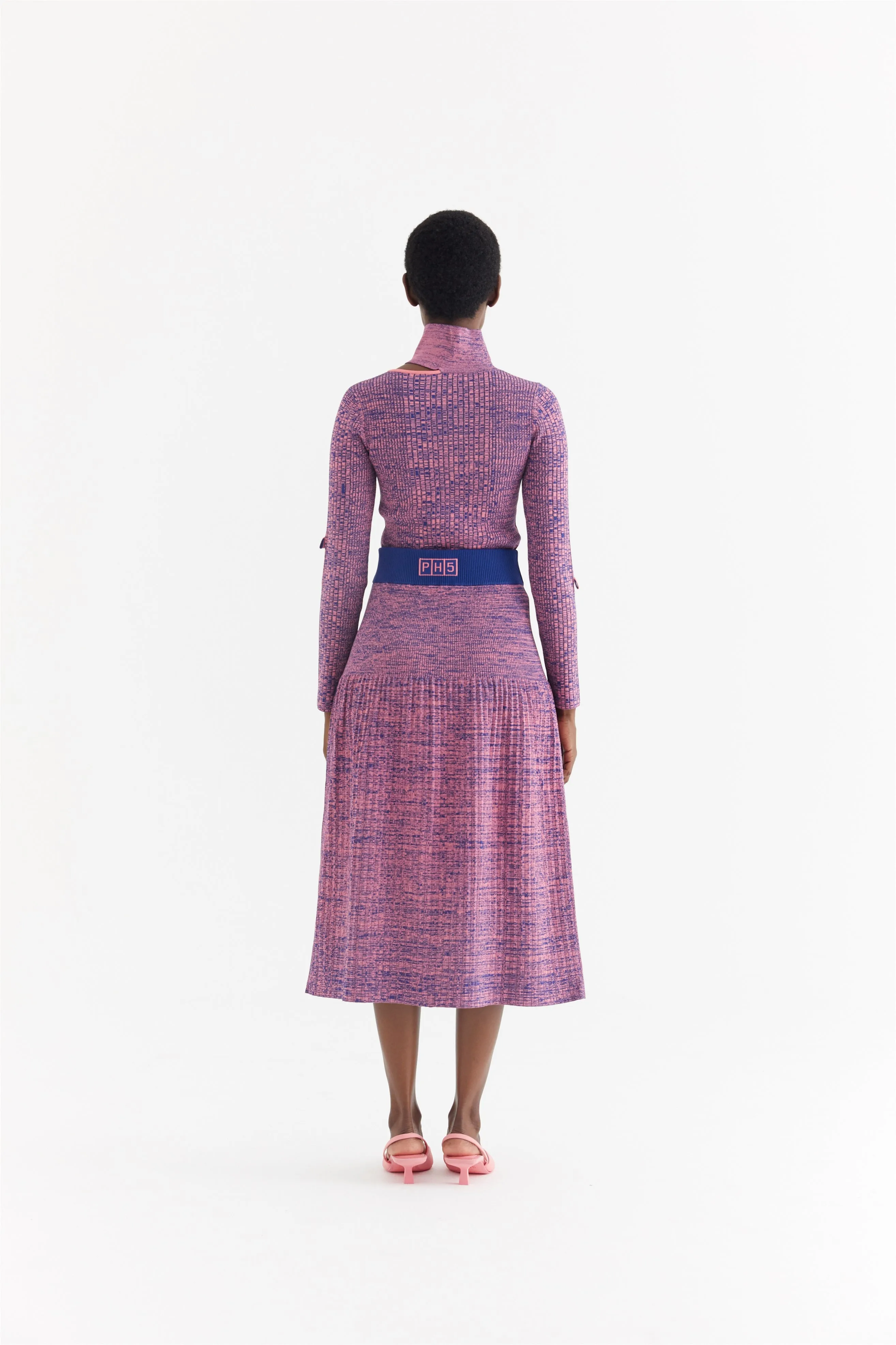 SUSAN MOCK NECK LONG SLEEVE PULLOVER Durable Reinforced Shoulders LayeredNeckline