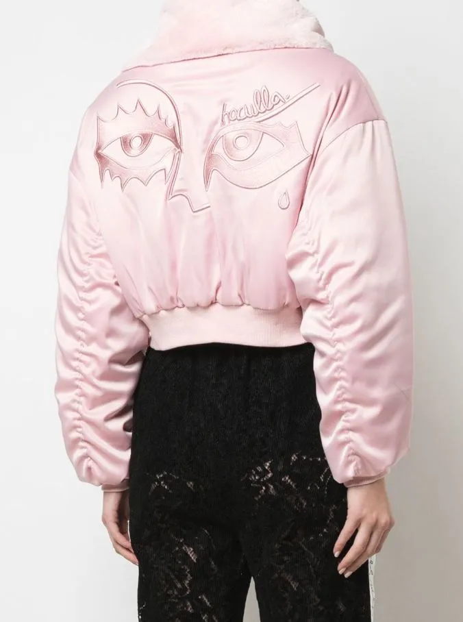 OdorControlTreatment SIGNATURE EYES CROPPED BOMBER PINK