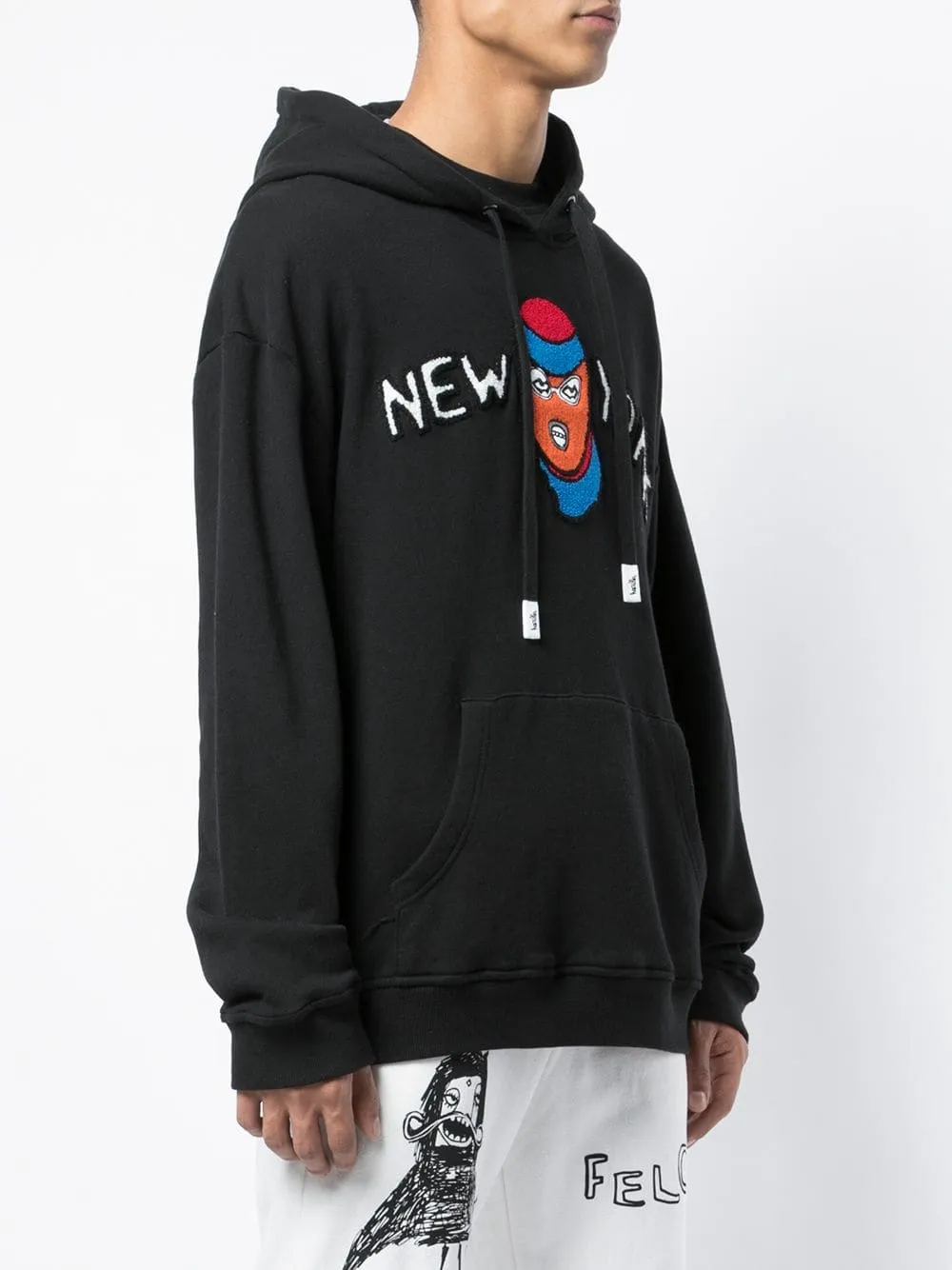 Generous Hood Space Sport Layer NEW YORK ROBBER HOODIE
