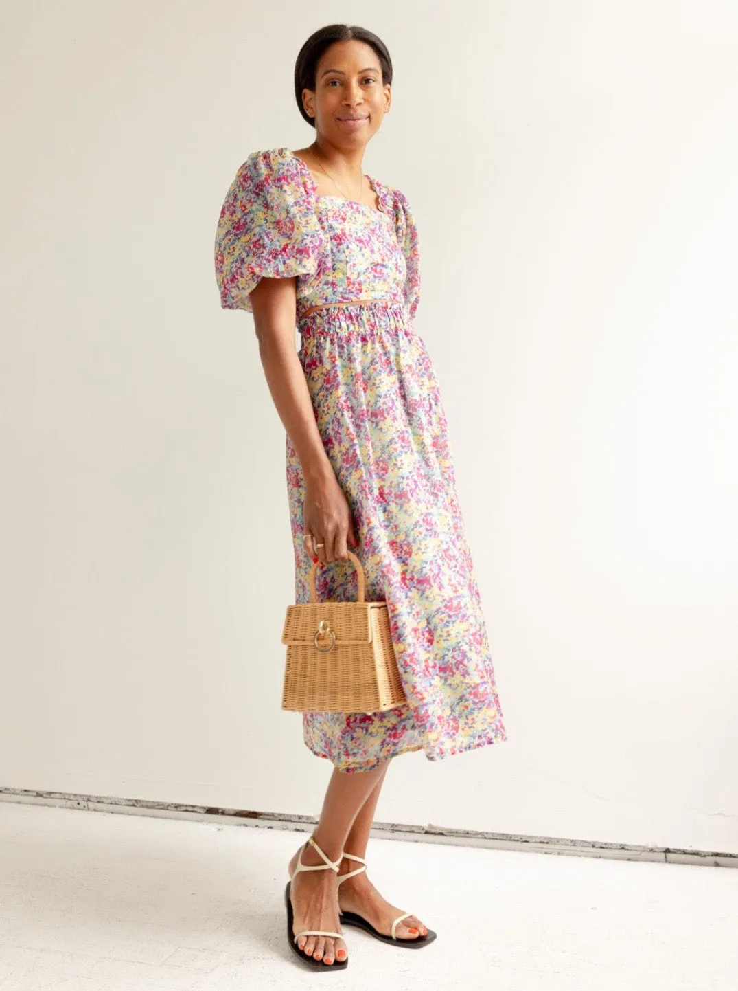 Easy Combo Azalea Midi Skirt