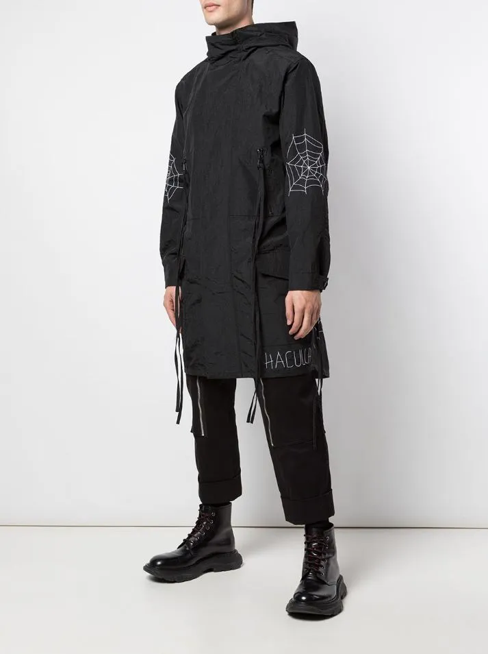 SING LONG JACKET BLACK Elastic Cuff Adjustment