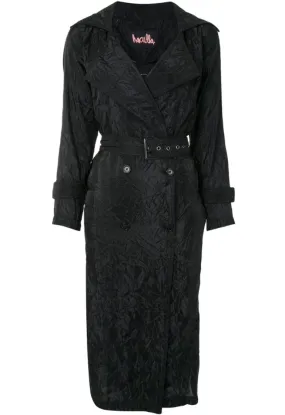 Comfort Focused Design SING TRENCH COAT BLACK