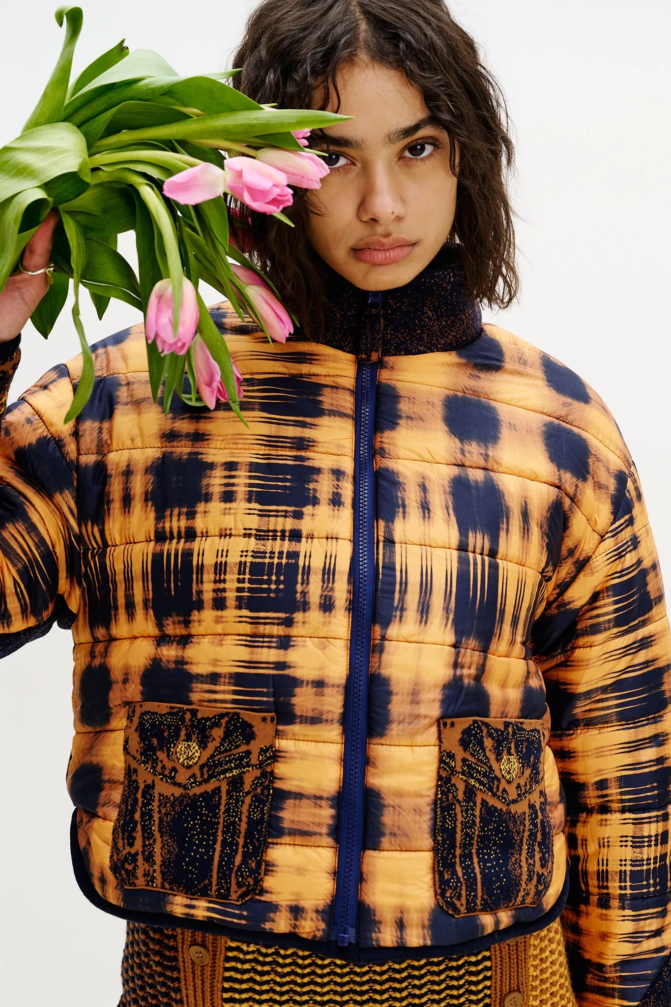 ORORO REVERSIBLE QUILTED JACKET Hooded Versatile Design Flexible Waistband