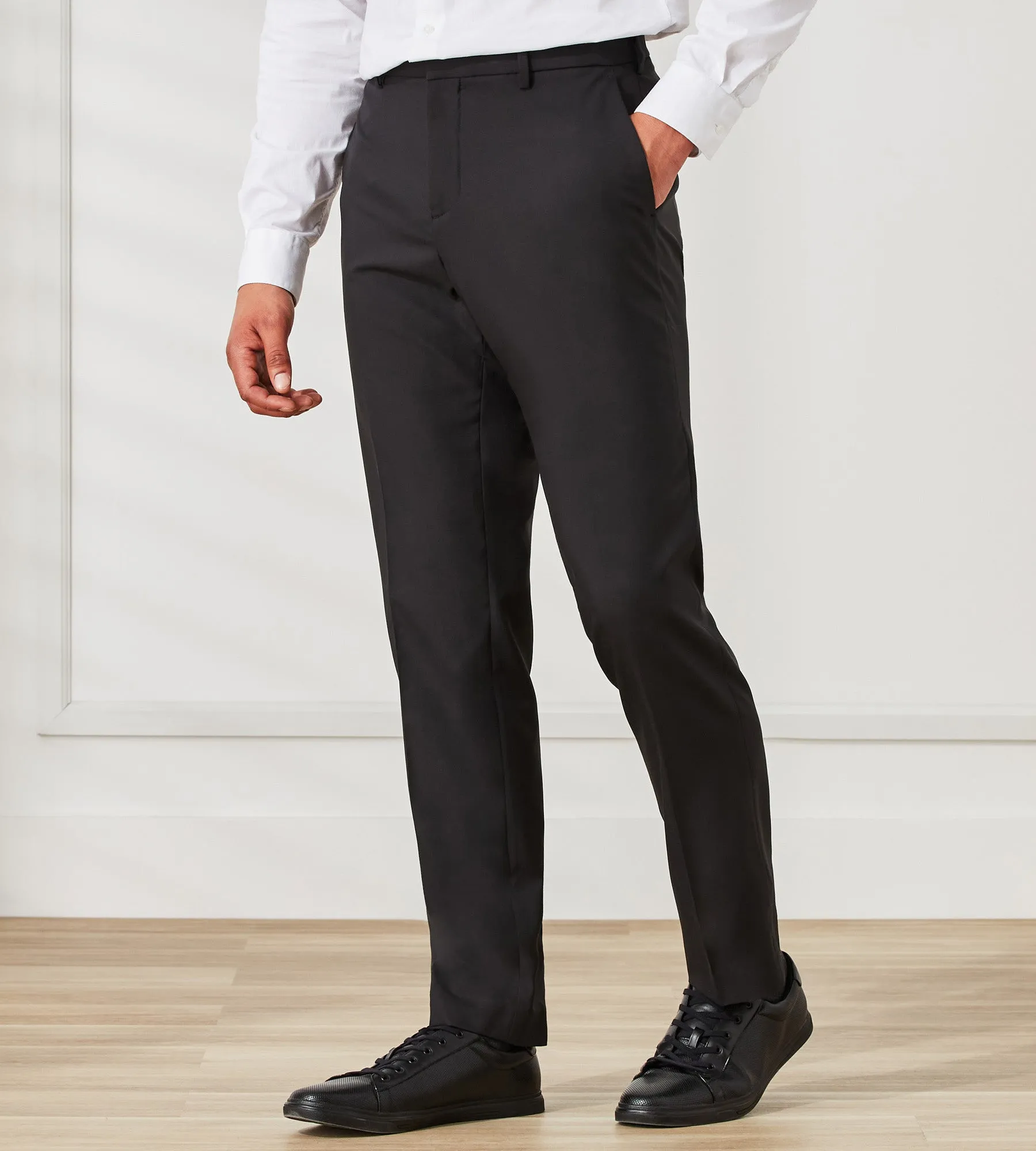 Slim Fit Performance Stretch Dress Pants Flexible shape Flexible Ankle Cuffs