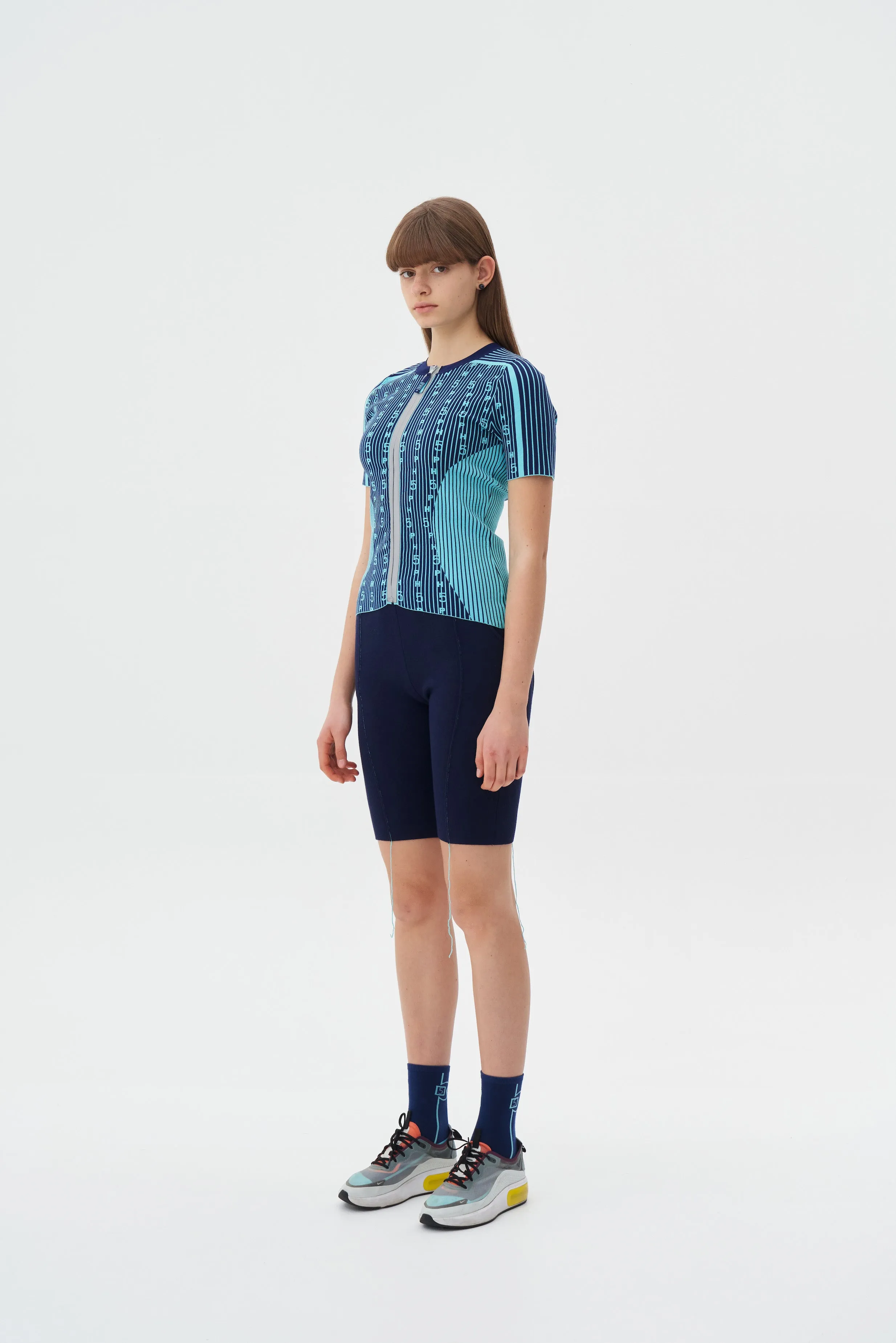 AUBREY ECO SKINNY BIKER SHORTS Non Clip