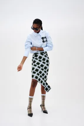 Urban Cool Cozy Material ELLIE MIDI PLAID SKIRT
