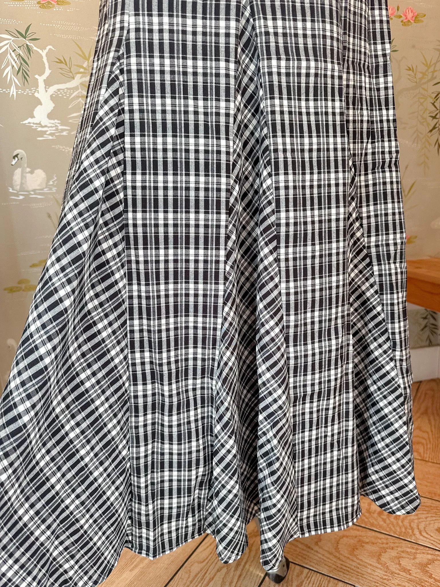 Style Staple Simone Plaid Midi Skirt