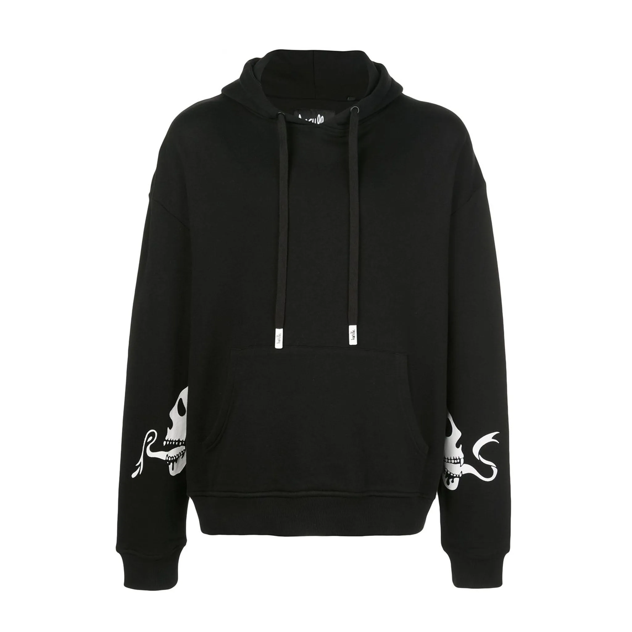 SNAKE DROP SHOULDER HOODIE BLACK Street Inspired Odor Resistant Coating