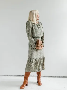 Blythe Floral Dress Versatile Touch Elegant Fit