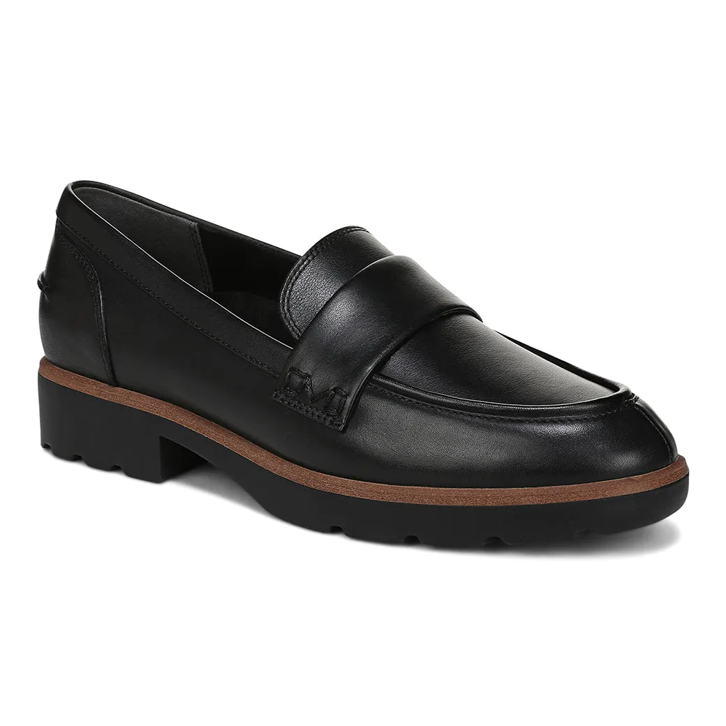 Road Trip Womens Vionic Cleo Loafer in Black