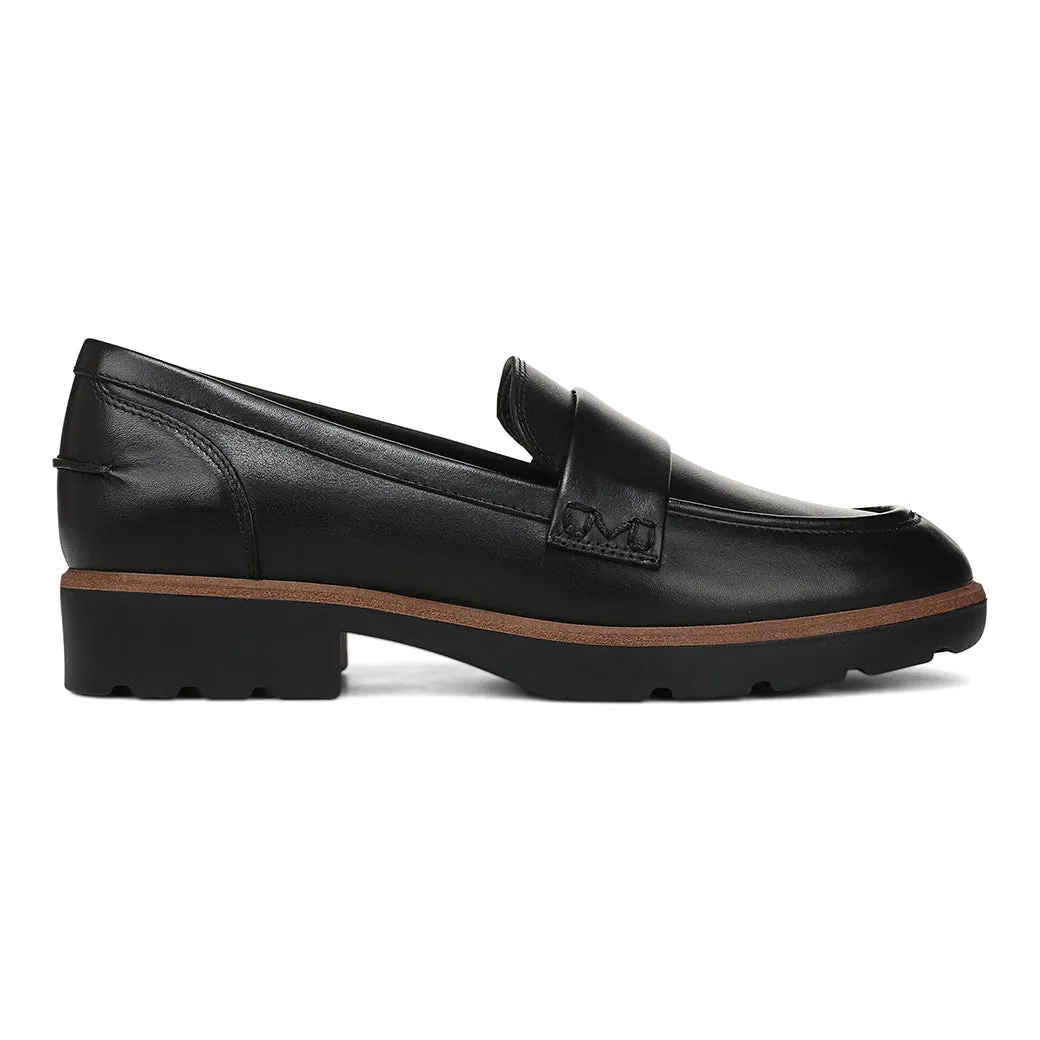 Womens Vionic Cleo Loafer in Black Neutral Tones Shoe Game