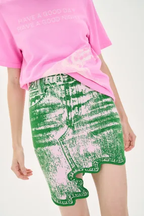 ALANI UV REACTIVE SIGNATURE WAVY MINI SKIRT Temperature Regulating