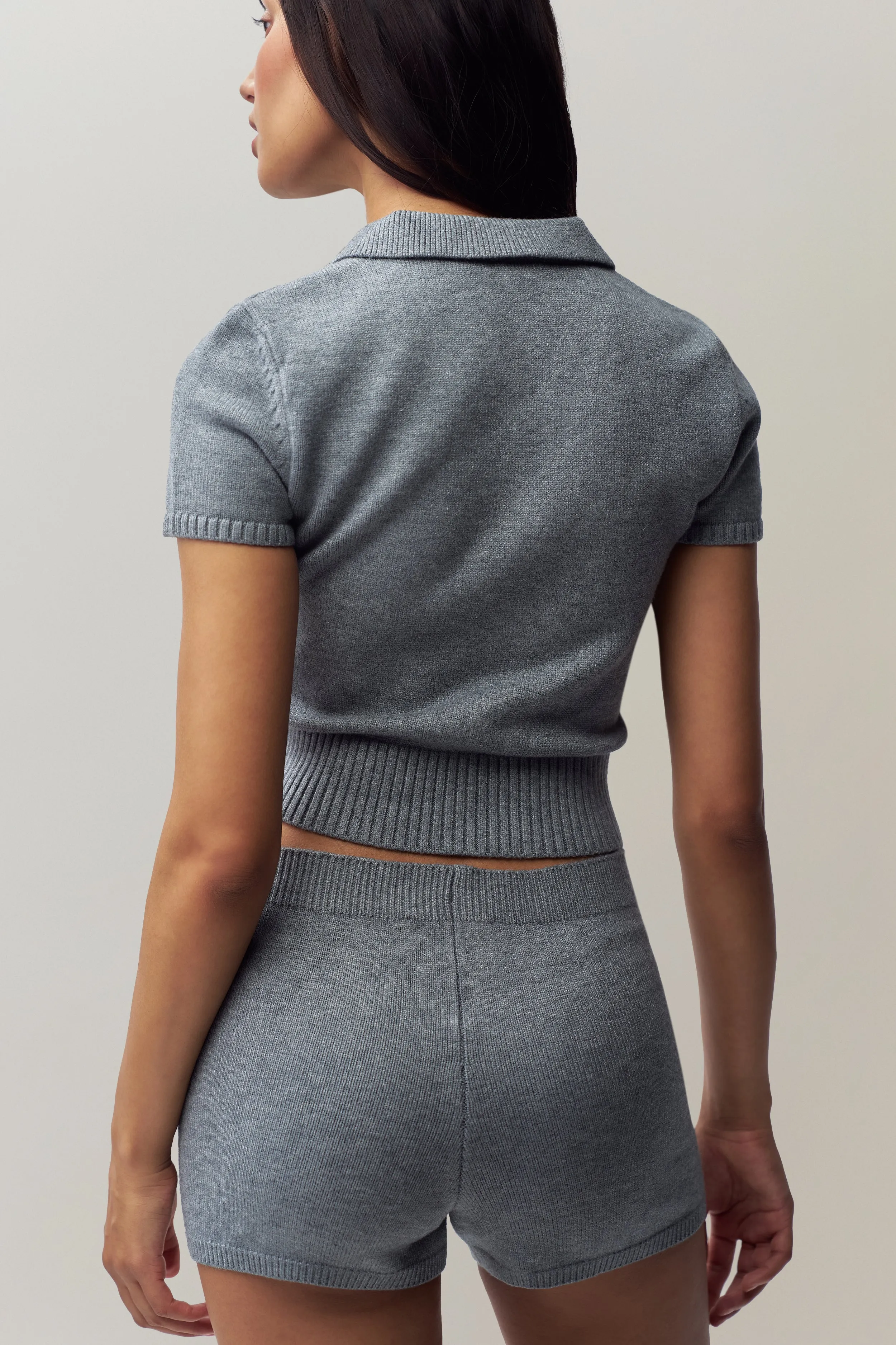 Calesia Knit Short Fashion Ready Cozy Stretch