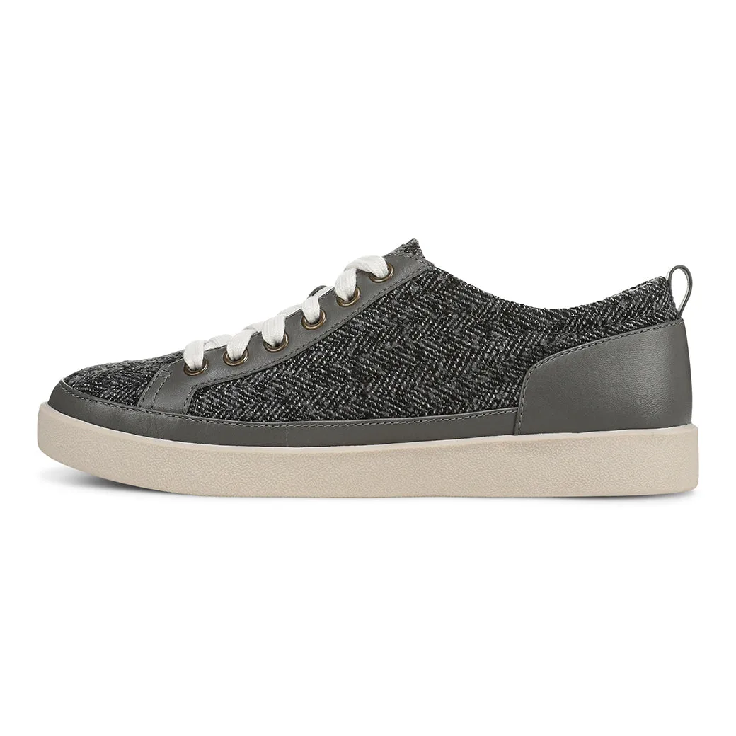 Party Ready Womens Vionic Winny Lace Up Sneaker in Slate Grey Multi