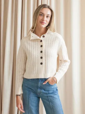 Drew Button Sweater Comfy and Stylish Warm Layer