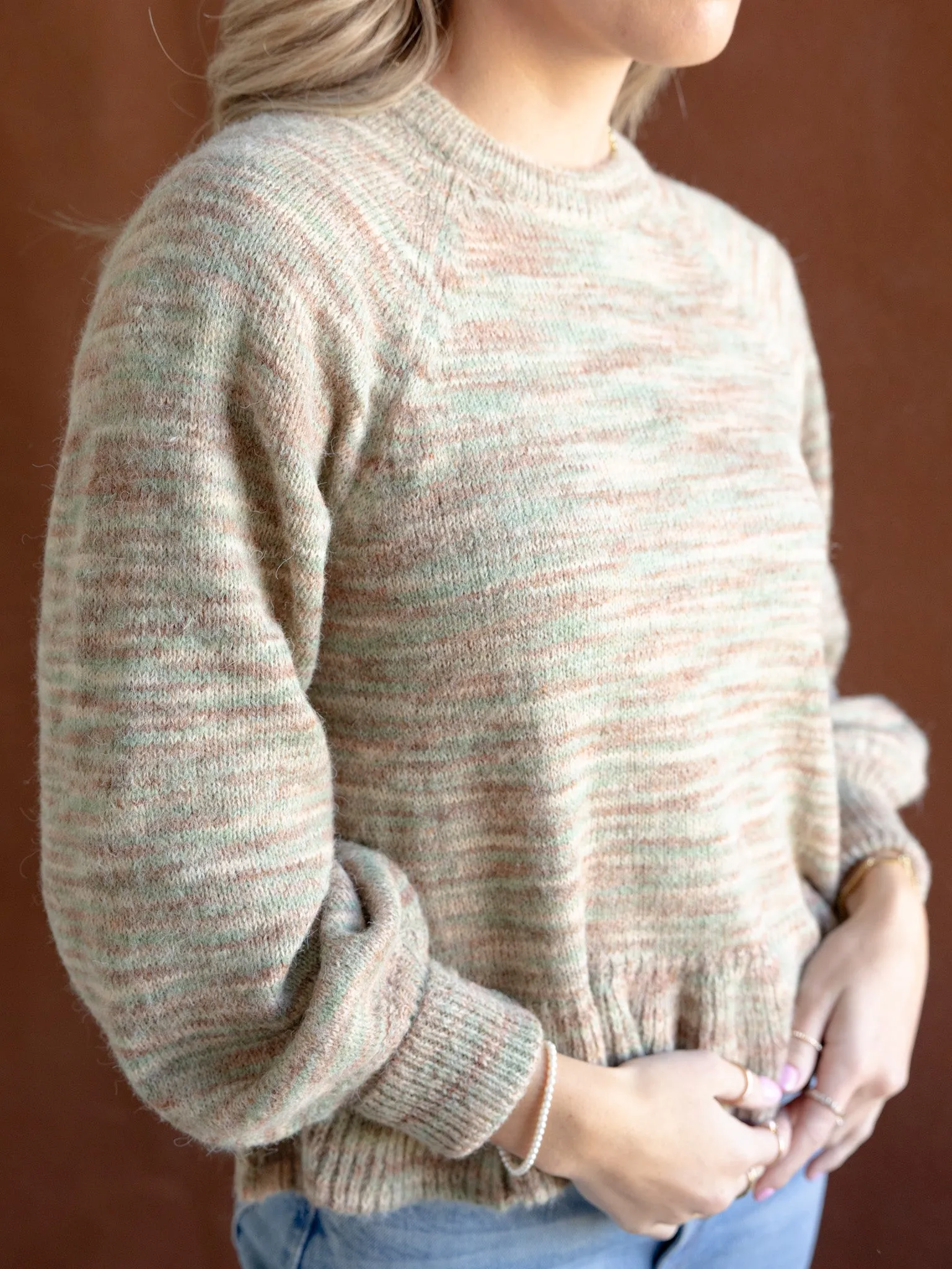 Moss Ruffle Hem Sweater Winter Wear Essentials