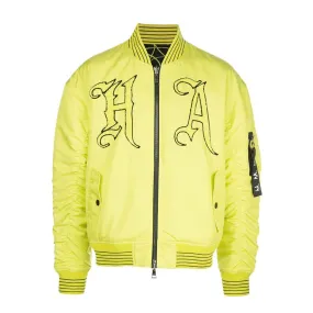 VENOM REVERSIBLE BOMBER JACKET BLACK/YELLOW Light Reflective Zippers RipResistant Reinforcement