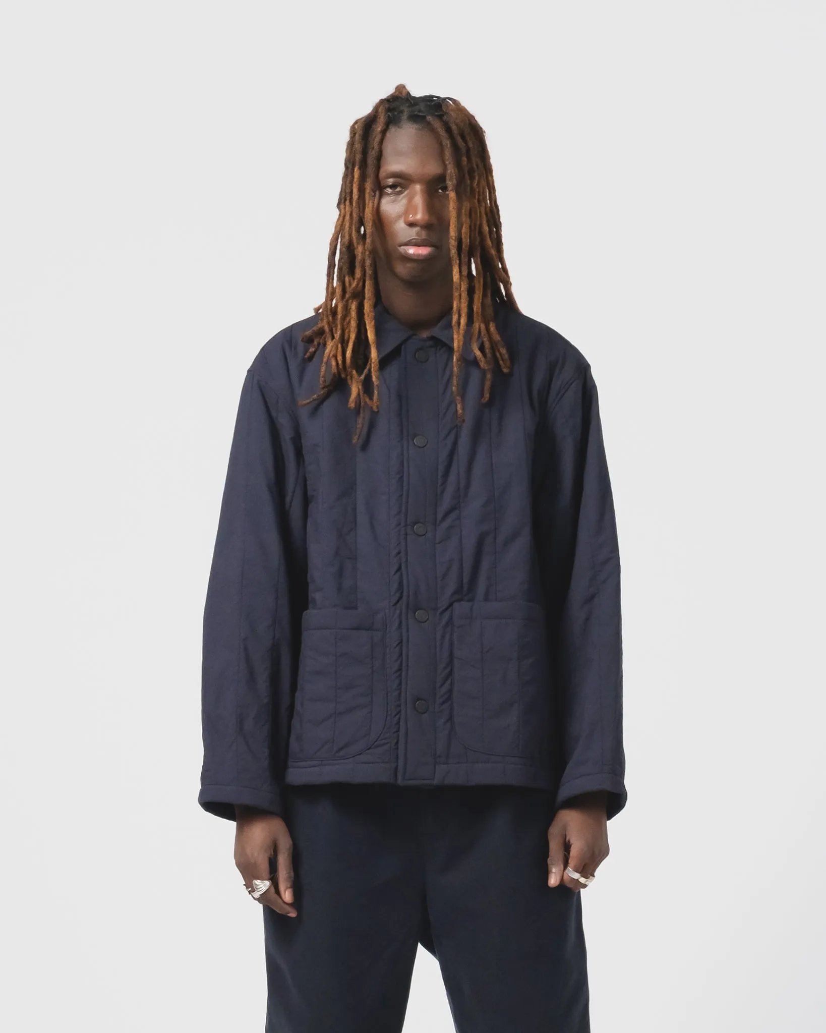 Reinforced Edging Bonded Seam Technology Sonora Jacket Quilted Cotton Inkt