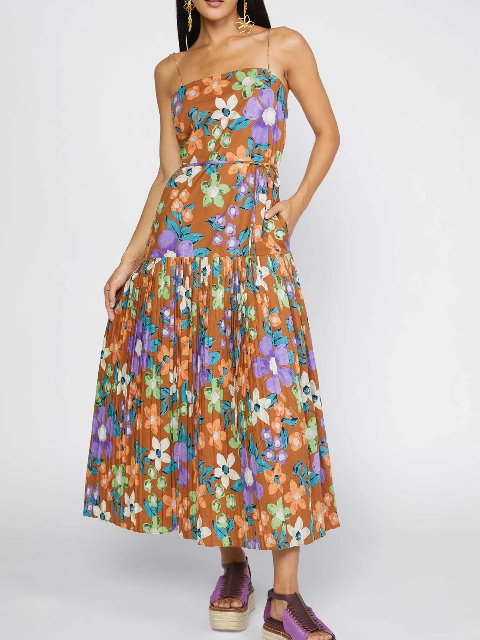 Mia Floral Dress All-Purpose Comfort Smooth Edge