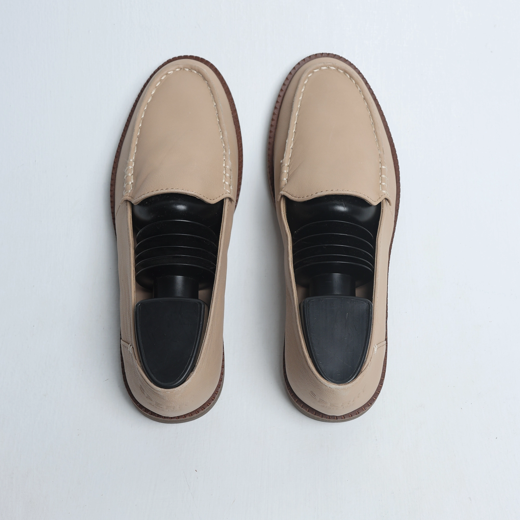 Sperry - Women's Moc- Toe Leather Loafer - Natural ( nude) Team Uniform Steady Feel