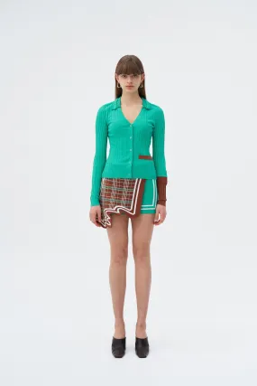 GIANNA ECO COLORBLOCKED SKORT CompressionFitFabric Casual Chic