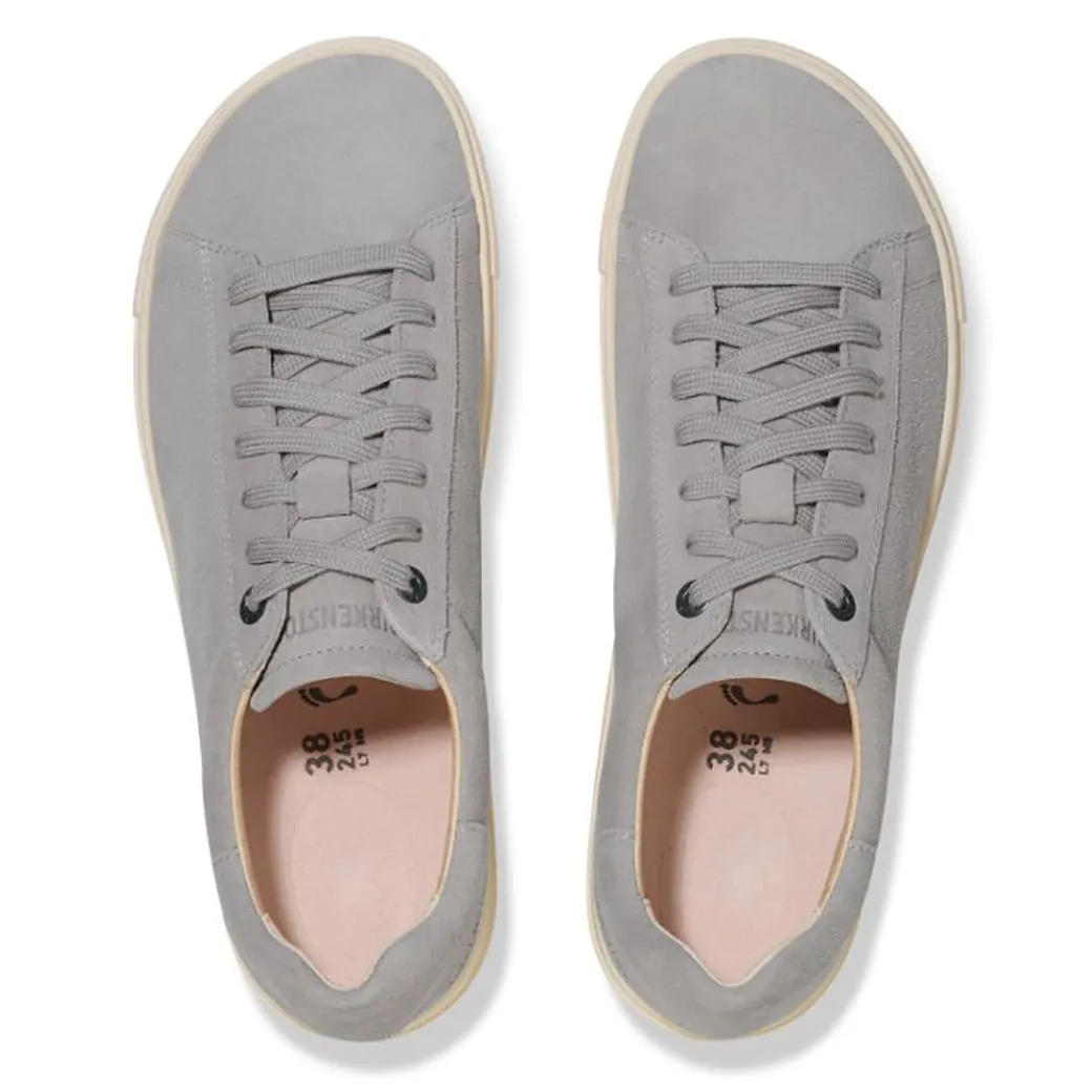 Womens Birkenstock Bend Leather Narrow in Stone Coin Air Circulation System Speed Step