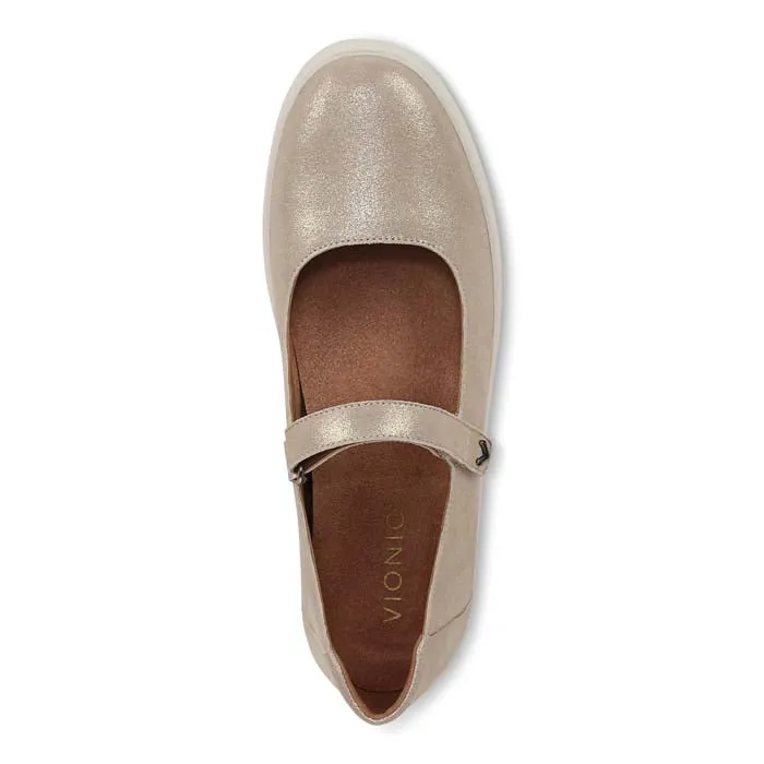 Cool Days Womens Vionic Uptown Mary Jane in Gold