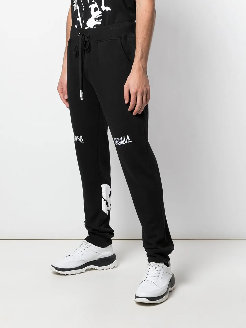 PRAYERS X HACULLA JOGGER BLACK Outdoor Use Flexible Knee Panels