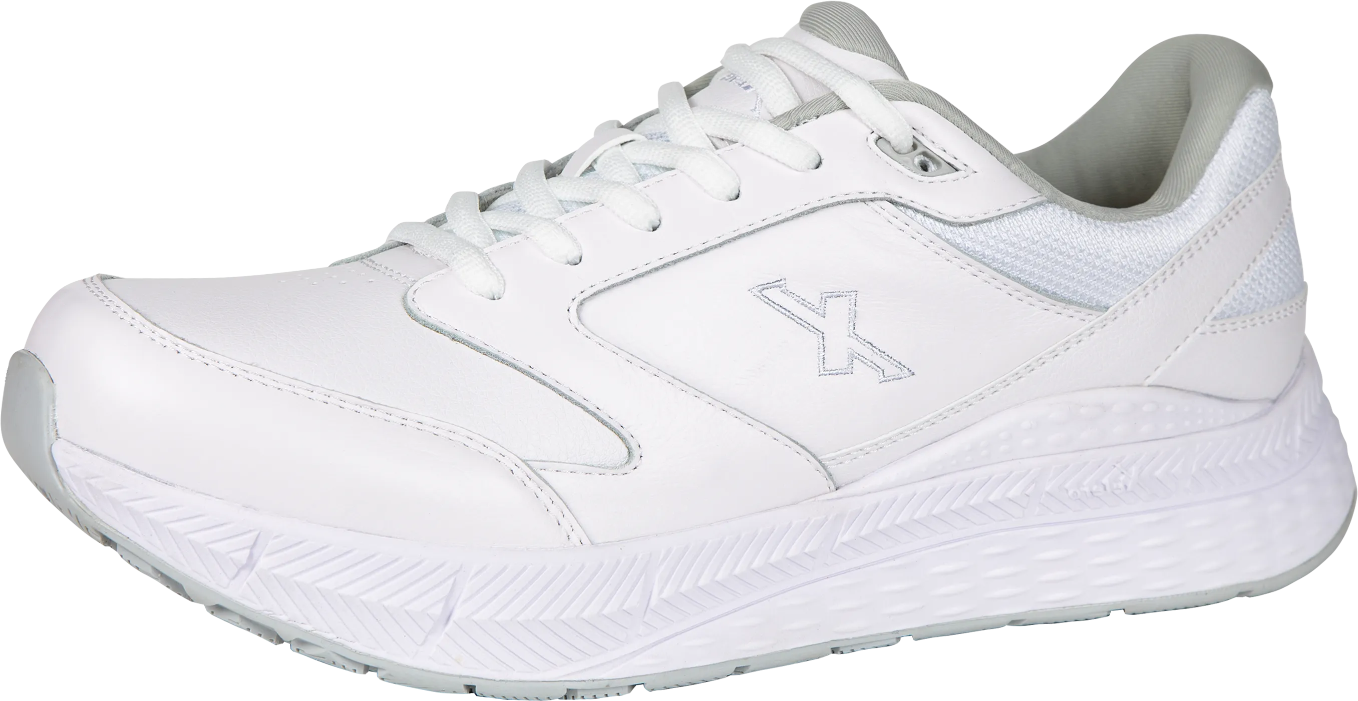 Steadfast Walker - White - Women's Shock Dissipating Midsole Comfortable Padding