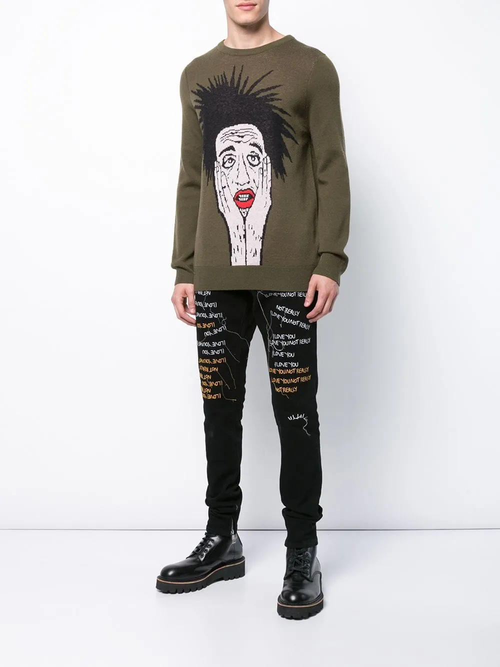 STOP CALLING ME SWEATER Relax Fit Design